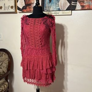 RARE FREE PEOPLE SEXY MINI COCKTAIL PARTY WEDDING GUEST BIRTHDAYS NIGHTO…